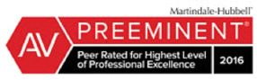 PREEMINENT | Peer Rated for Highest Level of Professional Experience